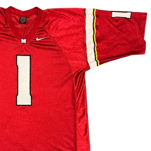 Vintage NIKE University of MARYLAND Terrapins Football Jersey